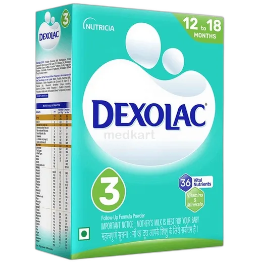 dexolac 3 powder 400 gm
